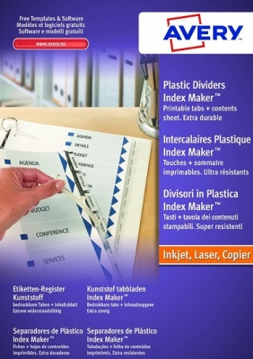 Buste Intercalari colorate Avery 05624501 vendita online