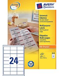 Etichette adesive Zweckform in carta bianca 3658 vendita online