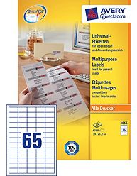 Etichette adesive Zweckform in carta bianca 3666 vendita online