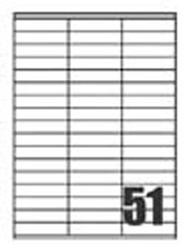 Etichette autoadesive bianche in carta serie Copy Basic Megastar LP4MS-7016 2