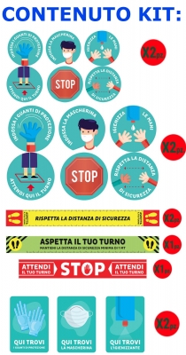 Kit per la riapertura cvd-kit vendita online